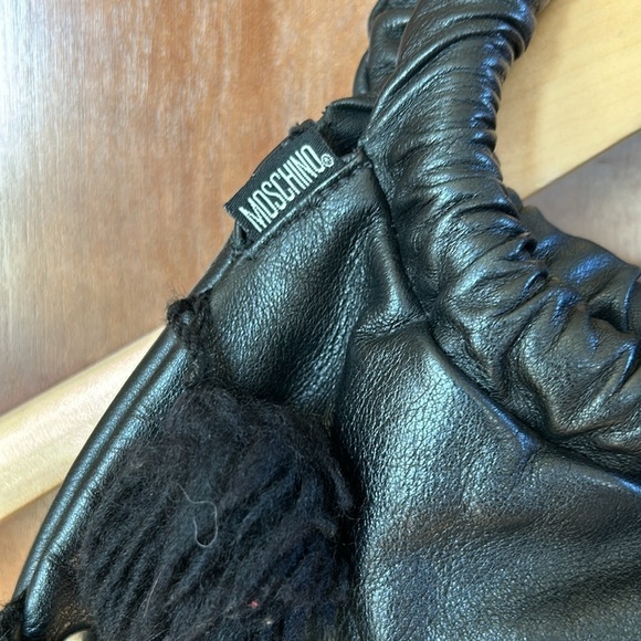 Moschino Purse With Gorgeous Tassel and Studded Accents - Picture 4 of 7